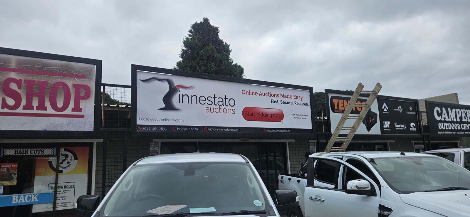 The Innestato Auctions shop in Wilkoppies, Klerksdorp