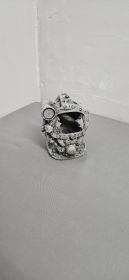 Aquarium Decor Collection — 8 Resin Ornaments (Temple, Wreck, Walker, Hobbit House & More)