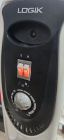 Logik Oil-Filled Column Heater on Castors — Tested Working