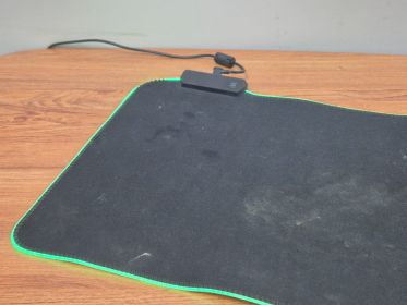 RGB LED Gaming Desk Mat — Extended 80 × 30cm, USB Powered
