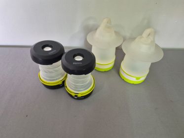 LED Camping Lanterns ×4 — Magneto & Ultra Tec