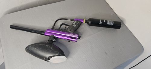 Spyder Victor Paintball Gun with Hopper & CO2 Tank