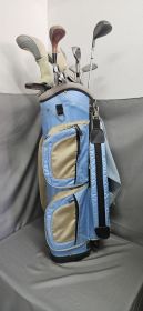 Proline Light-Blue Stand Bag with Mixed Player & FILA Club Set