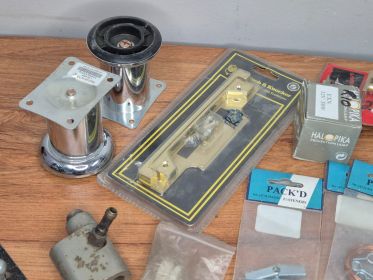Door & Cabinet Hardware — Legs, Sash Bolt, Rollers and Keys