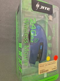 JITE 2.4GHz Wireless Mouse (Blue) — New in Box