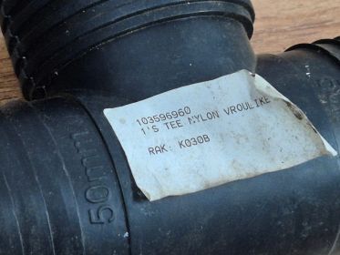 Poly Irrigation Tee Fittings 50mm ×10
