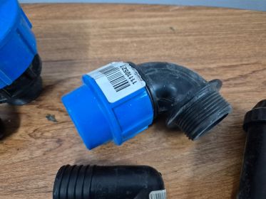 Mixed Irrigation Fittings plus Two Rain Bird Pop-Up Sprinklers