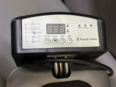 Russell Hobbs Digital Deep Fryer — Stainless Steel, Tested Working