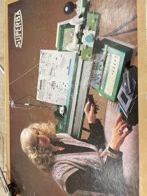 Vintage Knitting Machines Bundle — Superba/Cresta + Empisal KH-710 with Ribber