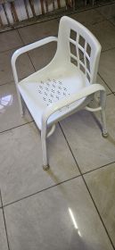 FABER Height-Adjustable Shower / Bath Chair with Arms