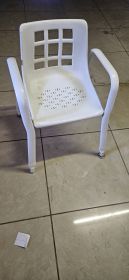 FABER Height-Adjustable Shower / Bath Chair with Arms