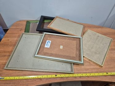 Set of 5 Assorted Empty Picture / Photo Frames