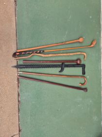 Collection of Walking Sticks, Canes & Knobkieries