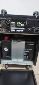 RCT Megapower T-2000s Inverter Trolley + 2× 100AH AGM Batteries (Batteries Need Replacing)