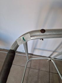 Aluminium Walking Frame — Height Adjustable