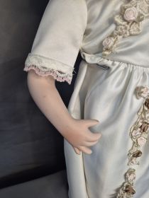 Porcelain Doll with Stand