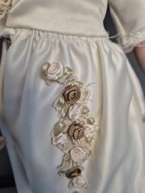 Porcelain Doll with Stand