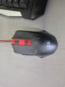 Tt eSPORTS Gaming Keyboard + Redragon Gaming Mouse Combo (Tested Working)