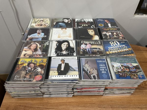 Collection of +- 240 CDs