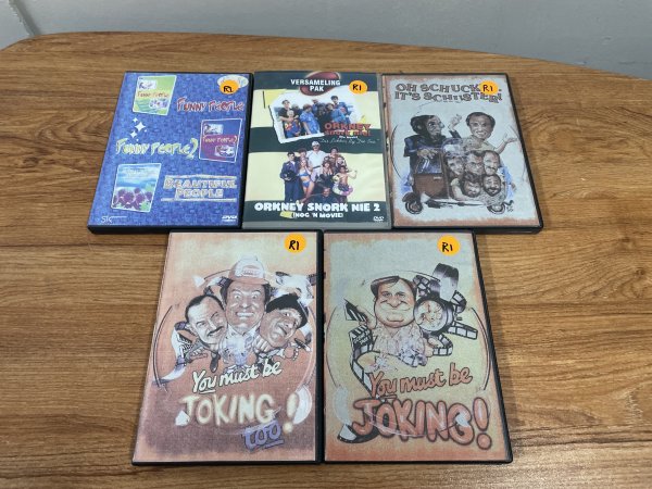 Collection of +- 29 DVDs