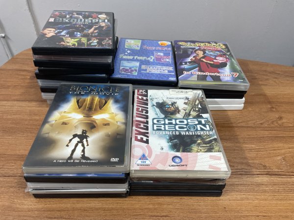 Collection of +- 29 DVDs