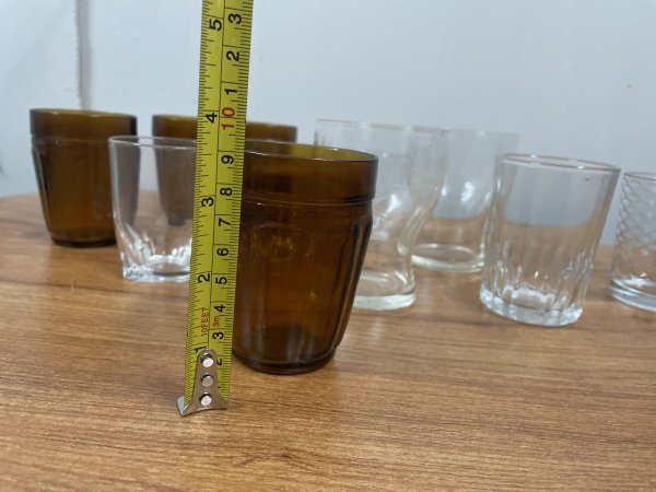 Lot of Small Glasses