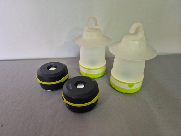 LED Camping Lanterns ×4 — Magneto & Ultra Tec