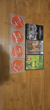 Mixed DVD Bundle — Afrikaans Rapport Films + Jock of the Bushveld, Grinch & More