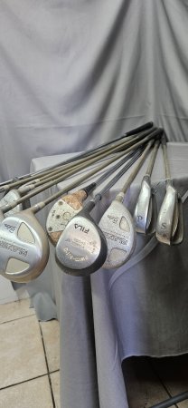 Proline Light-Blue Stand Bag with Mixed Player & FILA Club Set