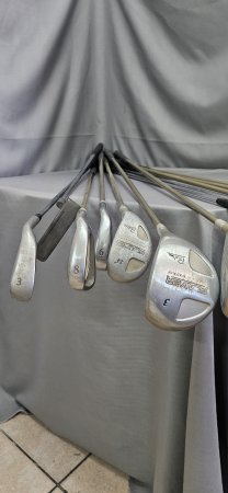 Proline Light-Blue Stand Bag with Mixed Player & FILA Club Set