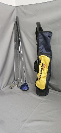 Accuplus Junior Pro Children's Golf Set — Bag + 4 Clubs
