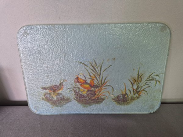 Decorative Homeware ×4 — Watering-Can Planter, Duck Glass Tray, Crystal Dish & 'Geloof Hoop Liefde' Stone
