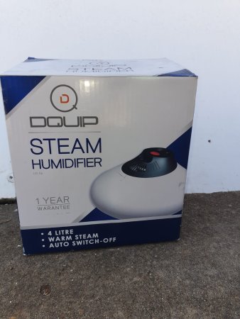 Dquip Steam Humidifier UA-06 — 4 Litre, Warm Steam (Boxed)