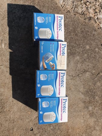 4 × Protec Humidifier Cartridges — Demineralization & Antibacterial