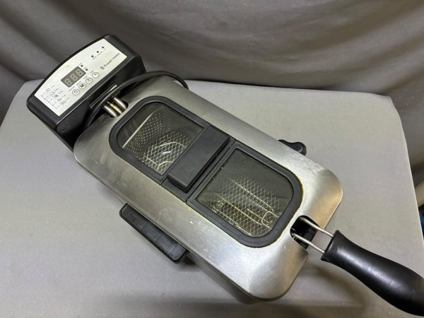 Russell Hobbs Digital Deep Fryer — Stainless Steel, Tested Working