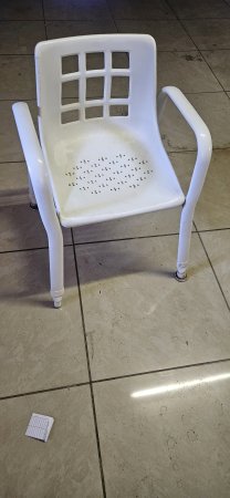 FABER Height-Adjustable Shower / Bath Chair with Arms