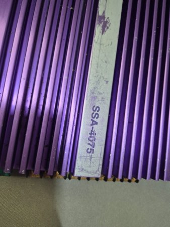 Star Sound SSA-4075 Car Amplifier — Purple, 1000W