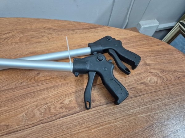 Pair of Long-Reach Reacher / Grabber Tools