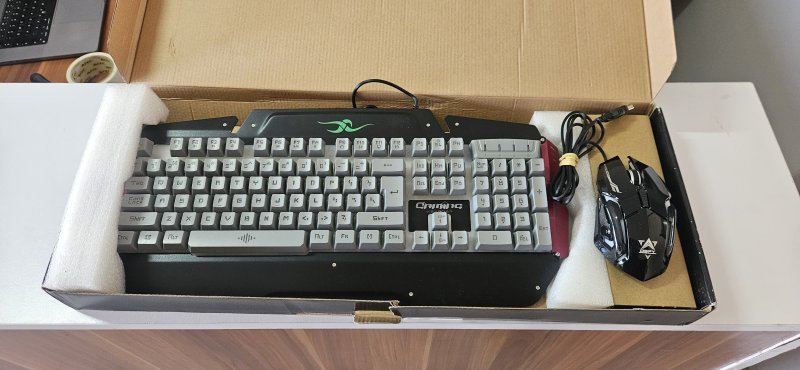 "27C0" Gaming Keyboard & Mouse Combo (Boxed)