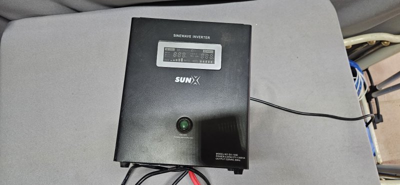 SunX SX-1300 Pure Sinewave Inverter — 1300VA Backup Power
