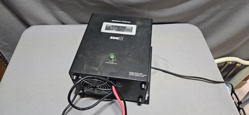 SunX SX-1300 Pure Sinewave Inverter — 1300VA Backup Power