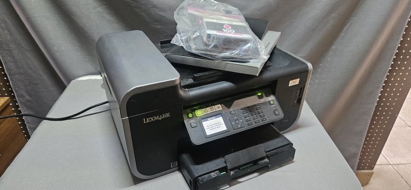 Lexmark Professional Series Wireless All-in-One Inkjet Printer + Sealed Lexmark 100 Ink & Manual