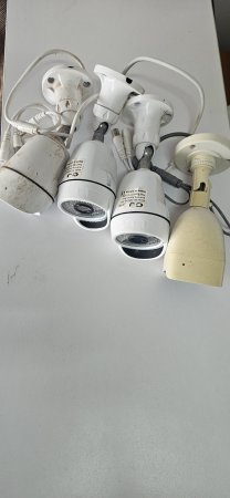 Set of 4 CCTV Bullet Security Cameras (Job Lot)