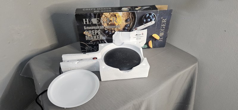 Haeger HG-5208 Electric Crepe & Pancake Maker