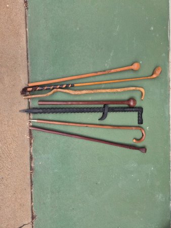 Collection of Walking Sticks, Canes & Knobkieries
