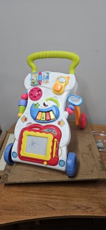 Sit-to-Stand Baby Activity Push Walker — Musical Learning Centre