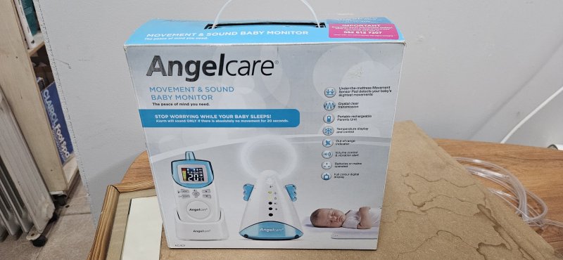 Angelcare AC401 Movement & Sound Baby Monitor — Boxed