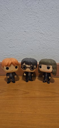 Harry Potter Funko Pop! Trio — Harry, Ron & Hermione (Loose / OOB)