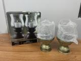 Glass Candle Holders - Image 2