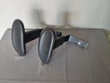 Pair of Office Chair Armrests — Black Padded, Adjustable Metal Brackets - Image 4